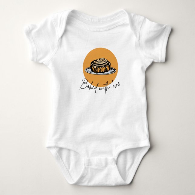 T-Shirt Baby Bodysuit (Front)