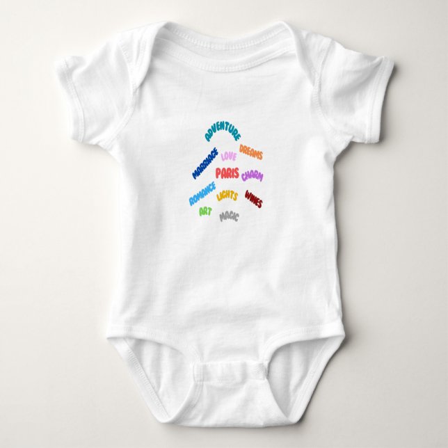 T-Shirt Baby Bodysuit (Front)