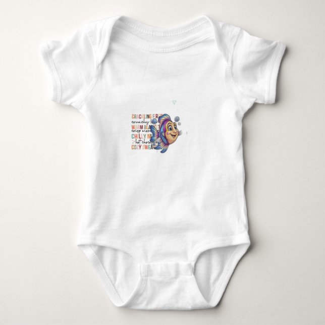 T-Shirt Baby Bodysuit (Front)