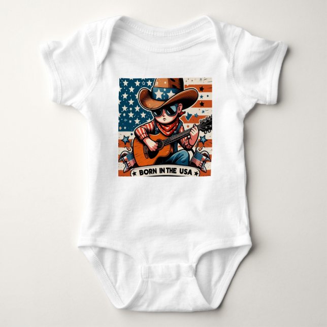 T-Shirt Baby Bodysuit (Front)