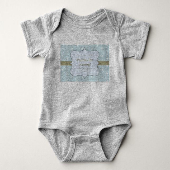 T-Shirt baby boy bodysuit  (Front)