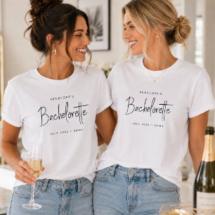 T-Shirt Bachelorette Weekend Personalized Shirts