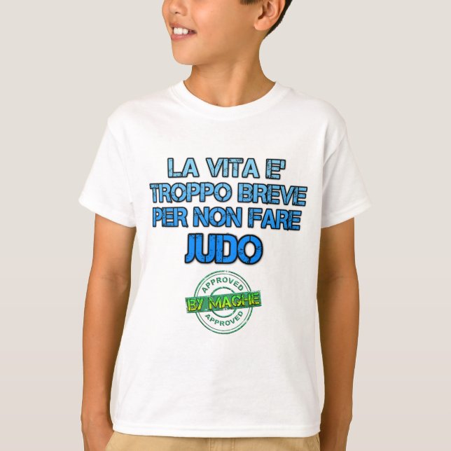 T-Shirt Bambini Judoka Italiani (Front)