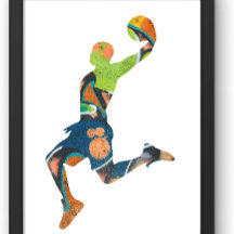 t shirt basket graffiti Silhouette Basketball