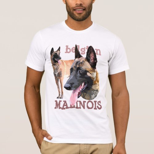 T_shirt belgian malinois
