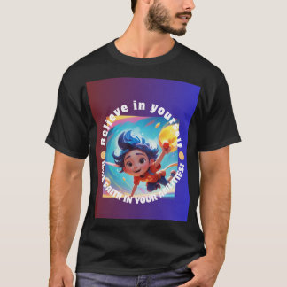 T-Shirt ("Believe in yourself! Have faith in your 