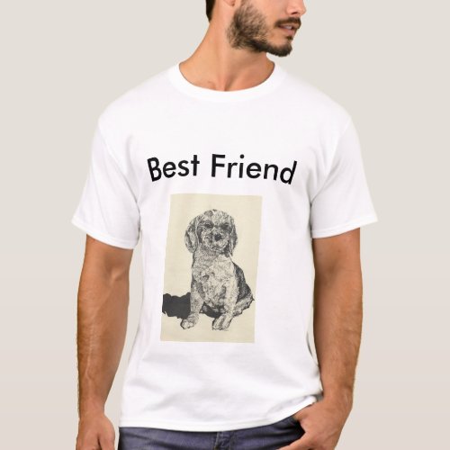 T_Shirt Best Friend Cocker Spaniel