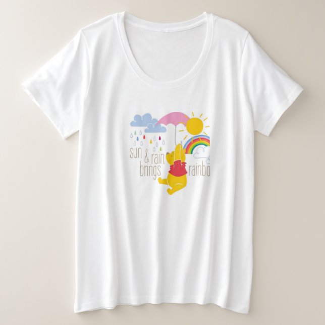 T-shirt  BEUTIFUL POO WITH RAINING MOMENTS  (Design Front)