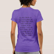 T-Shirt bible verse Psalm 91:1-2