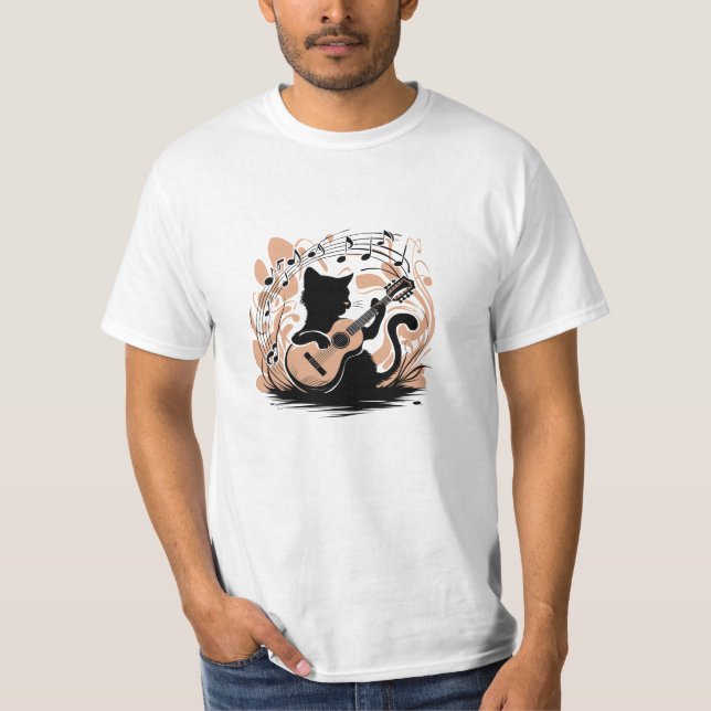 T-Shirt - Black Cat (Front)