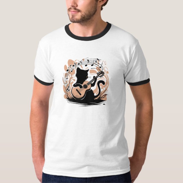 T-Shirt - Black Cat (Front)