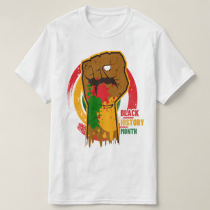 t-shirt black history month