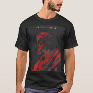 T-Shirt- Black/Red Stoic T-Shirt