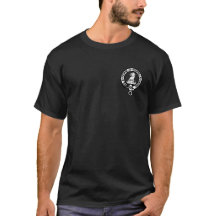 T Shirt black with small Home Crest top left