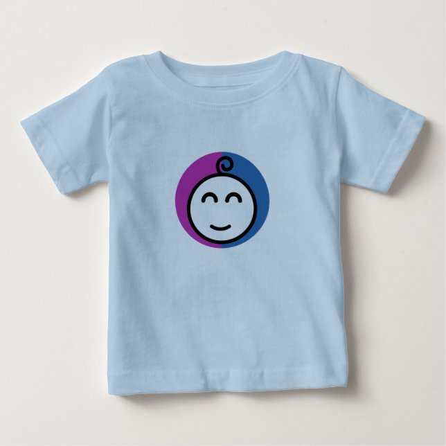 T-Shirt Blue Baby (0-24 months) (Front)