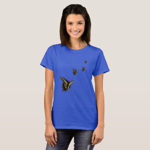 T-Shirt - Butterflies Flying into Distance