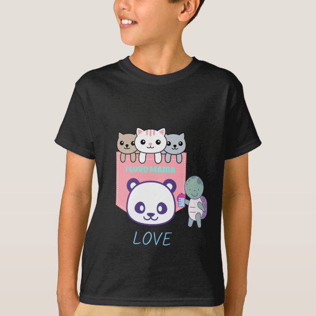 T-Shirt cat kids (Front)