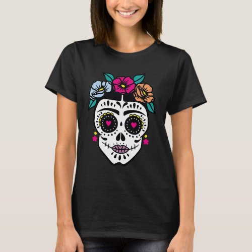 T_shirt Catrina Sugar Skull