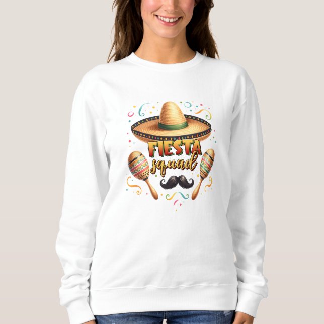 T-Shirt-Cinco De Mayo Sweatshirt (Front)
