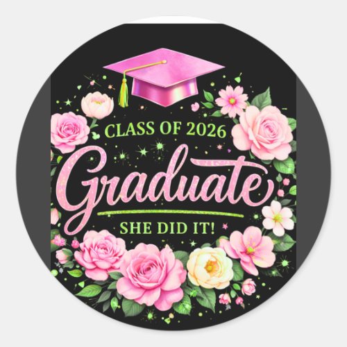 T-Shirt Classic Round Sticker