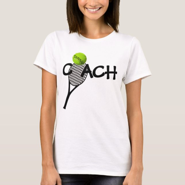 T shirt Coach Tennis Ball Game (Front)