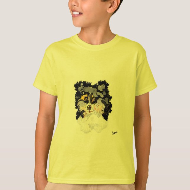 T-Shirt : Collie (Front)