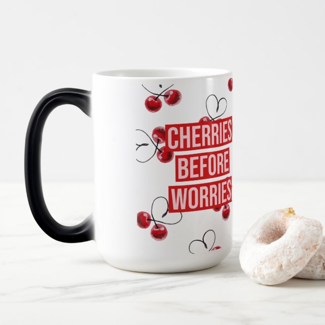 T-Shirt Color Morph Mug (With Donut)