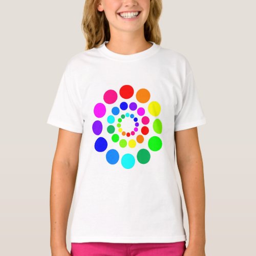 t_shirt colors circle T_Shirt