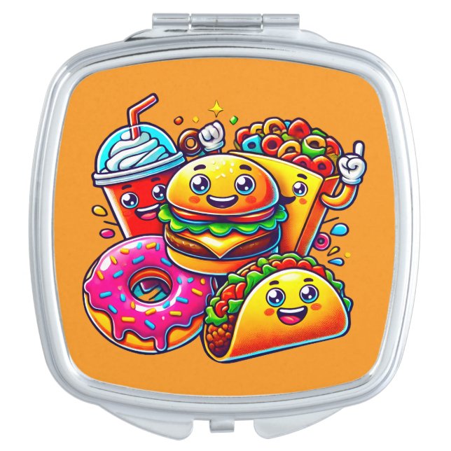 T-Shirt Compact Mirror (Front)