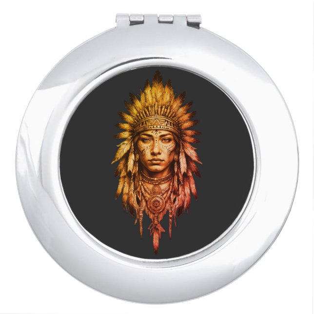 T-Shirt Compact Mirror (Front)