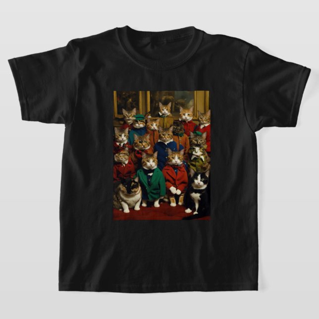 T-shirt  cotton boy animal t-shirt (Laydown)