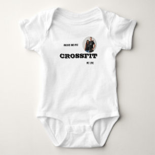 T-SHIRT CROSSFIT  BABY BODYSUIT