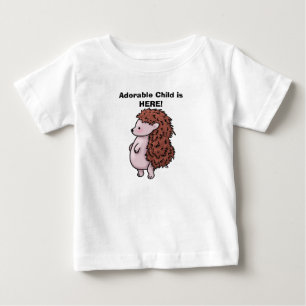 T-Shirt Cute Kid's Hedgehog Design