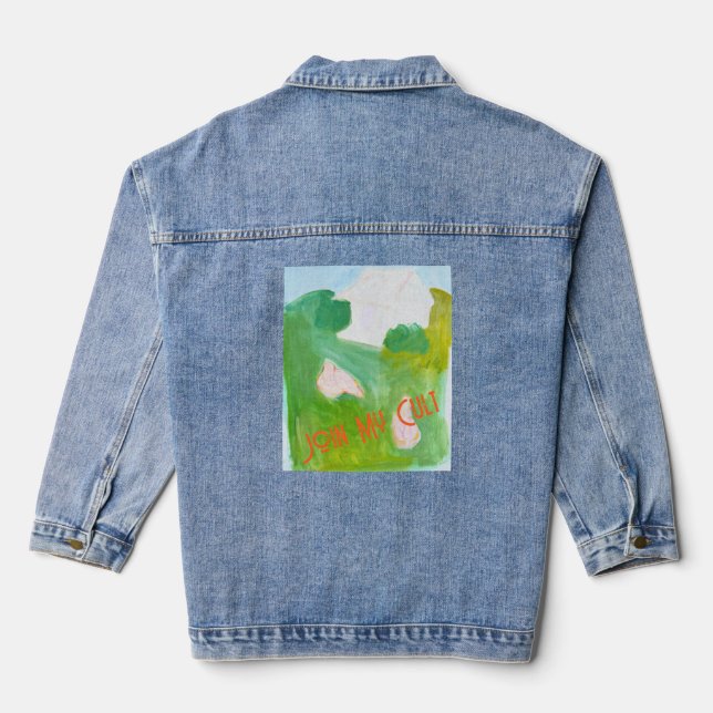 T-Shirt Denim Jacket (Back)