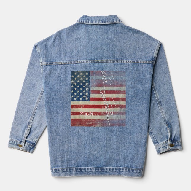 T-Shirt Denim Jacket (Back)