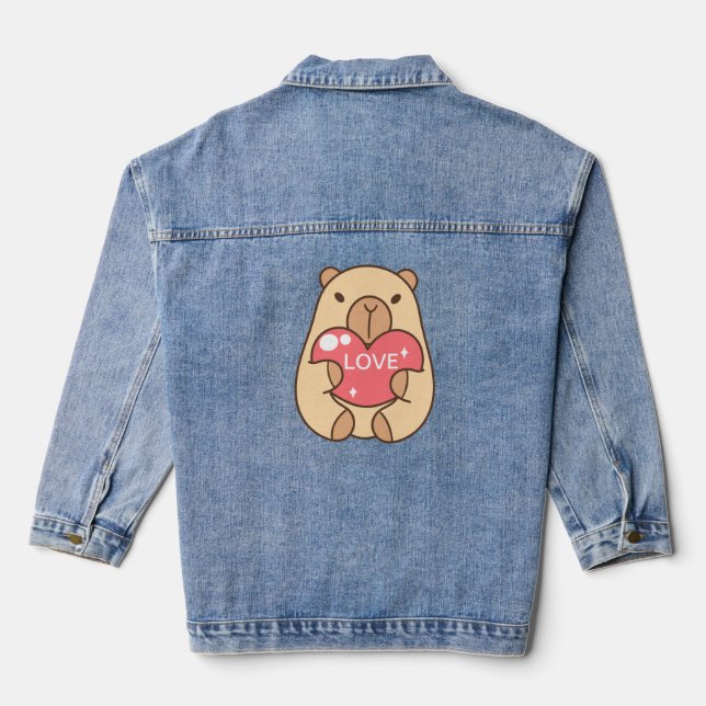 T-Shirt Denim Jacket (Back)