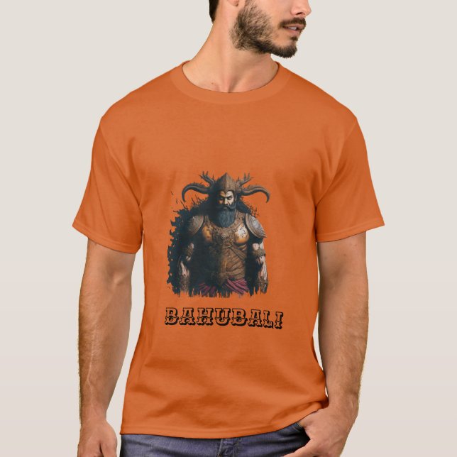 T-shirt design bahubali  (Front)