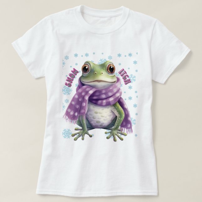 T-shirt design : Cozy Frog Comfort  (Design Front)