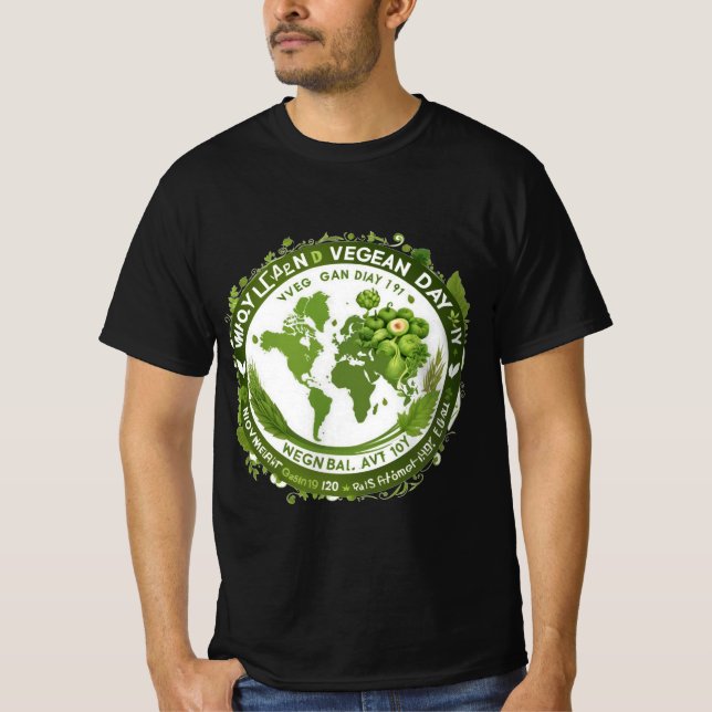 T-shirt design for World Vega Day (Front)