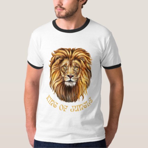 T_Shirt design lion king