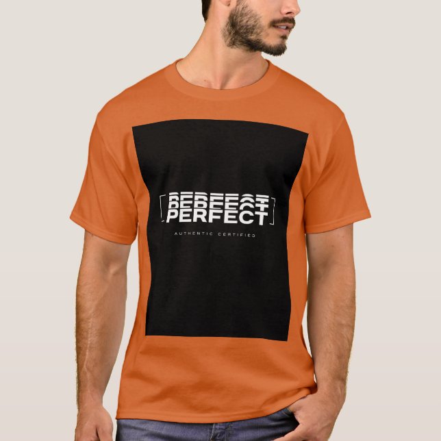 T shirt  design mr perfect (Front)