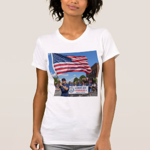 T-shirt design of labor day