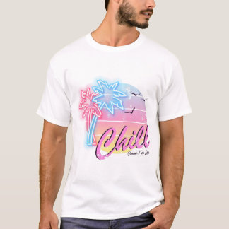 T-shirt design of summer of art