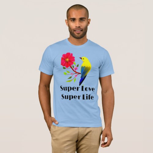 T_Shirt Design_Super Love Super Life