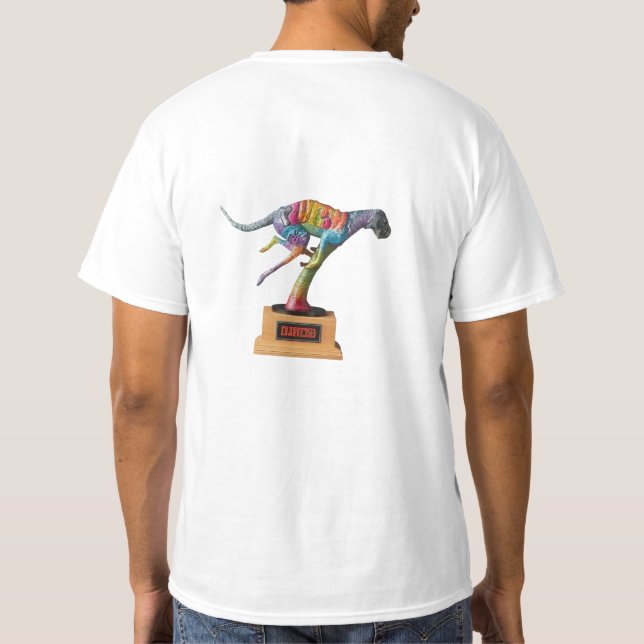 T-shirt designed "Keep Moving Forward" (Back)