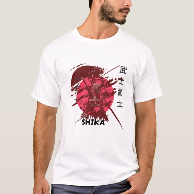 T-Shirt Distro Japan Shika (Front)