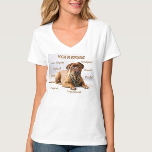 T_Shirt Dogue de Bordeaux Personality 