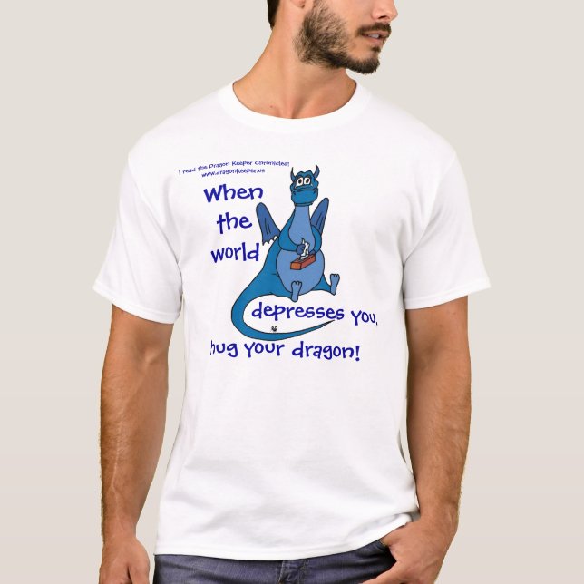 T-shirt: Don't let depression get you down! T-Shirt (Front)