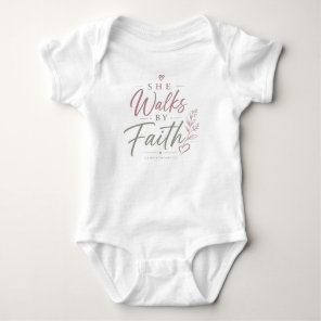T-Shirt  Dress your little one in faith with this  Baby Bodysuit