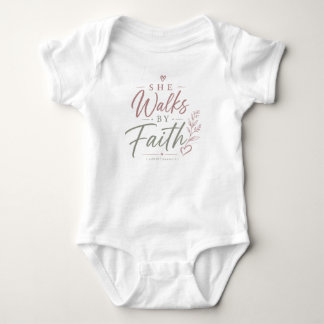 T-Shirt Dress your little one in faith with this Baby Bodysuit